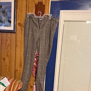 SHEIN Black and White Tweed Pants